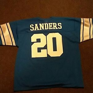 Barry Sanders Jersey Logo 7 XL
